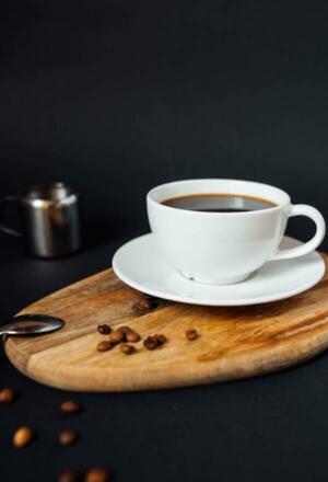 Americano with milk